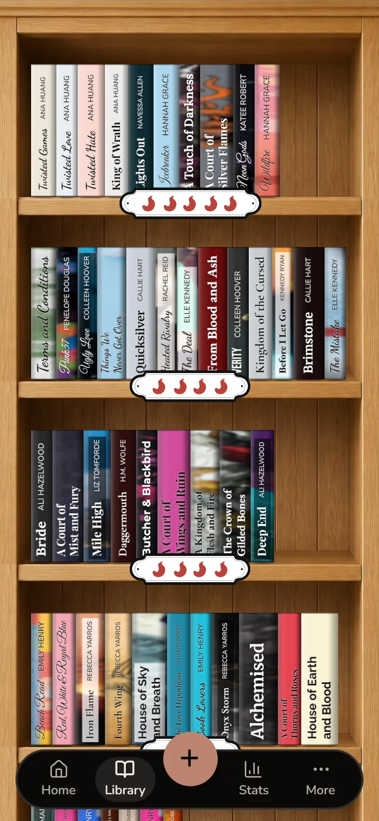 Readezvous Cozy spice shelf screen